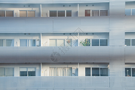 日本东京新宿的住宅公寓场景图片