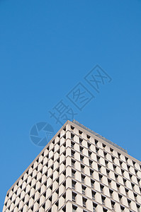 高高 高高经典公司办公大楼 蓝天空a图片