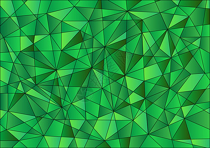 绿色科罗拉多抽象几何图案艺术纺织品绿色网格打印织物装饰三角形创造力风格图片