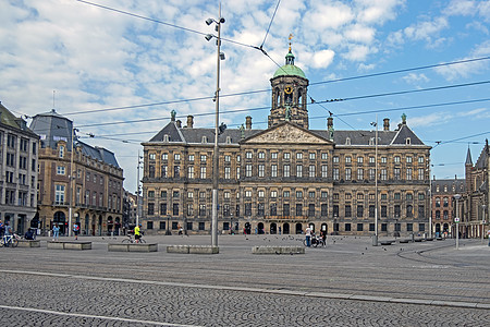 荷兰阿姆斯特丹大坝和皇宫皇家宫建筑学旅行历史皇宫遗产市中心城市建筑景观首都图片