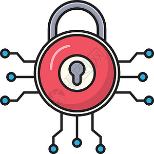 安全密码网络商业网站钥匙白色挂锁插图秘密隐私图片