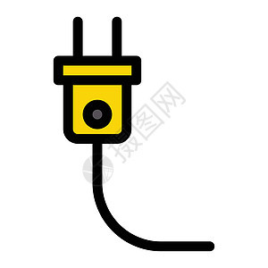连接器电缆电压插头电话插图活力网络电气技术插座图片