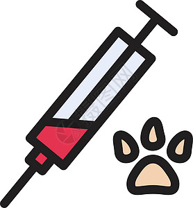 注射疫苗药店考试爪子犬类预防注射器药品插图动物图片