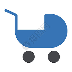 婴孩婴儿车轮童年生日黑色插图新生孩子越野车母性家庭图片