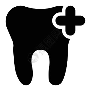 口服搪瓷牙医白色按钮插图保健医生卫生药品图像学图片