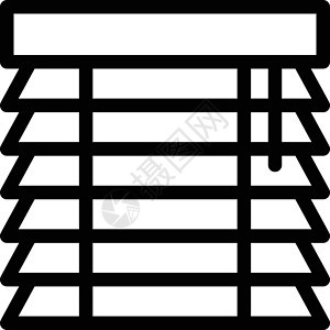 窗户日光艺术快门白色插图水平商业黑色办公室百叶窗图片