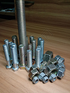 铁制豆子和博尔特闭合维修工具别针材料紧缩坚果螺栓扳手硬件工程师图片