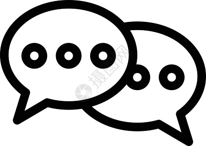 对话框说话气泡论坛网站插图社会服务演讲用户讲话背景图片