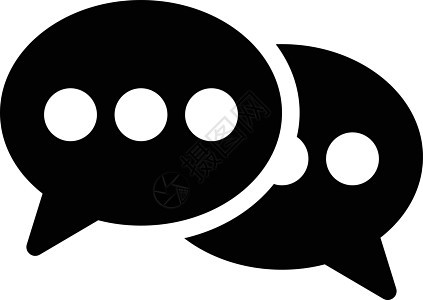 对话框白色服务社会讲话论坛用户演讲插图说话气泡背景图片