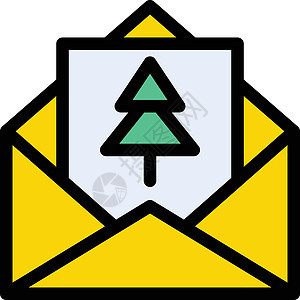 圣诞节文档邮政邮件商业空白卡片电子邮件信封白色邮资背景图片