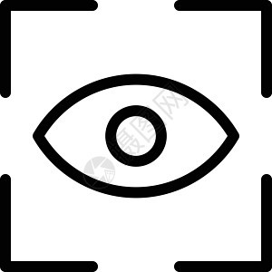 眼 目电脑技术科学眼睛标识插图商业手表黑色鸢尾花图片