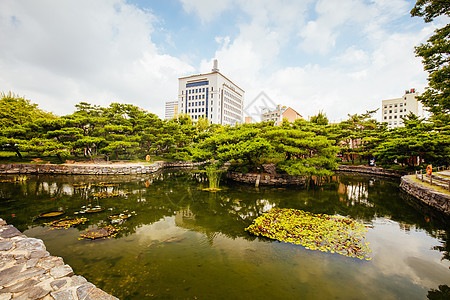 韩国南韩村旅行胡同房子花园地标历史建筑村庄文化旅游图片