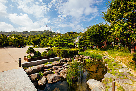 韩国南韩村景观游客房子建筑学村庄历史性历史花园胡同建筑图片