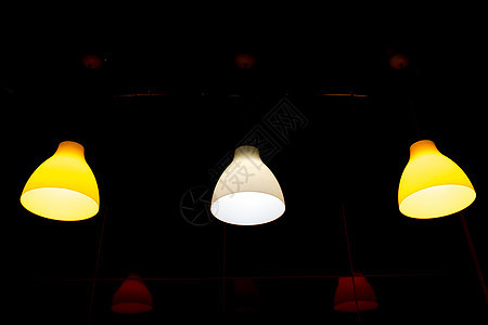 古典墙灯壁灯天空酒店公寓黄色灯泡背景图片