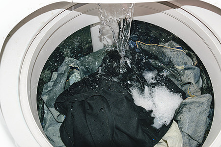 洗涤机机洗涤剂电子产品车削窗户家务机器旋转金属洗衣店衣服图片