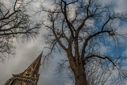 伦敦西部齐斯威克高中路 特恩姆格林的基督教堂旅游大教堂公会王国天空游客首都旅行建筑宗教图片