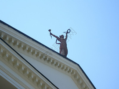 建筑在塞瓦斯托波尔的建筑 这座城市是塞瓦斯托波尔及其建筑的英雄背景图片