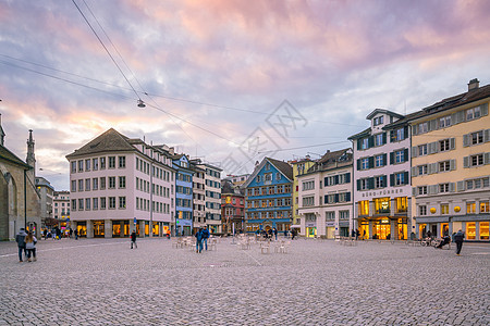 瑞士苏黎世老城图片