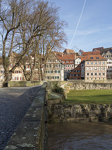 德国中世纪镇风景观光建筑学文化建筑大厅历史性游客旅行建筑物吸引力图片