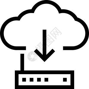 云服务器店铺计算全球贮存商业网络互联网按钮技术背景图片