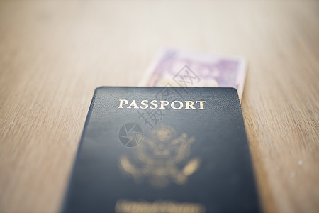 美利坚合众国护照 附两份洪都拉斯伦皮拉斯法案 依据该法案颁发的签证游客国家文档海关鉴别身份旅行移民世界图片