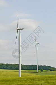 风能旋转发电机气候活力资源场地涡轮力量农场技术图片