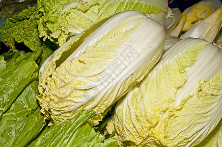 中国甘蓝沙拉绿色厨房农业蔬菜食物白色烹饪市场图片