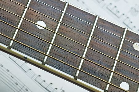 吉他手指板细绳宏观乐器字符串烦恼音乐器材笔记图片
