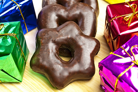 Lebkuchen 莱布库琴八角糖果拼盘庆典巧克力烘烤饼干小吃坚果传统图片