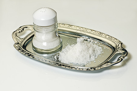 盐制颤器摇床烹饪盐瓶合金盘子瓶子餐厅香料粮食饮食图片
