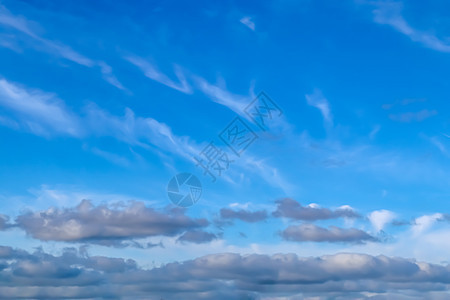 夏季 sk 中令人惊叹的混合云形成全景蓝天天堂天气蓝色地平线白云雨云太阳阳光墙纸图片