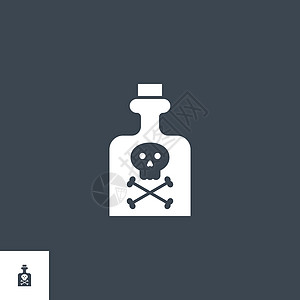 与毒物相关的病媒淋巴图标药品艺术玻璃毒素液体安全警告化学品冒险风险图片