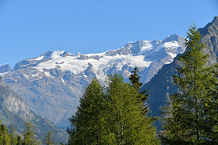 蒙特罗岛旅行公园全景风景高山顶峰岩石山峰冰川白色图片