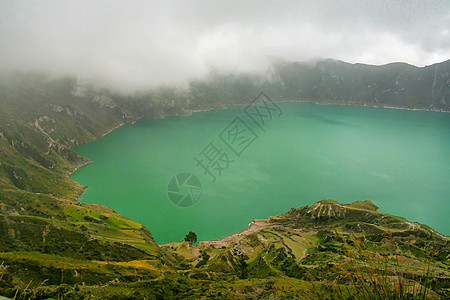 厄瓜多尔安第斯厄瓜多尔湖火山荒野生态旅游生物旅游喷发保护旅行观察陨石图片