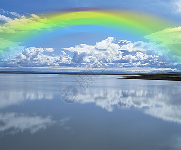 静生摄影计算机风景想像力彩虹成像天空环境自然世界天气反射图片