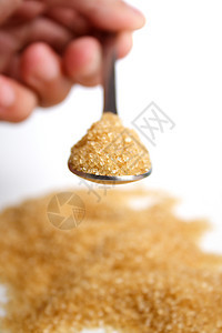 棕色糖早餐美食立方体烹饪厨房糖果水晶甘蔗食物饮食图片