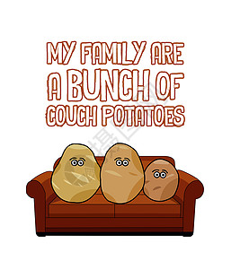 土豆锅眼睛家庭长椅乐趣棕色食物座位沙发电视房间图片