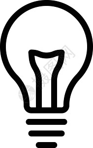 blub 灯泡解决方案黑色创新力量网络插图辉光照明界面思考背景图片