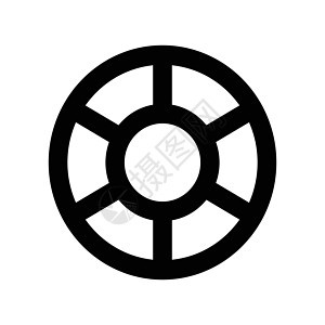 体育运动竞赛圆圈插图玩家黑色圆形皮革游戏团队白色背景图片