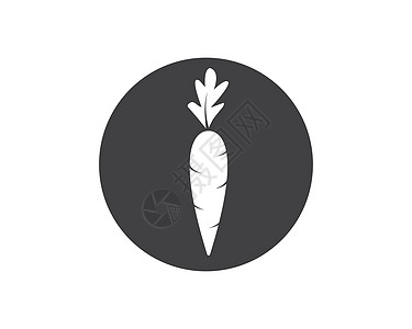 胡萝卜标志图标矢量插图设计叶子排毒萝卜芦荟水果饮食植物沙拉卡通片果汁图片