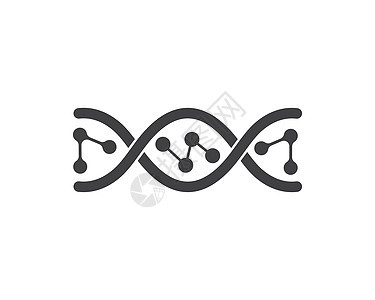 Dna 遗传标志图标它制作图案生活粒子原子插图基因研究生物遗传学化学化学品图片