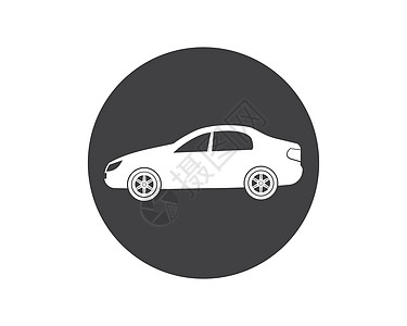 汽车插画矢量模板白色推广交通运动品牌插图驾驶小样赛车车轮图片