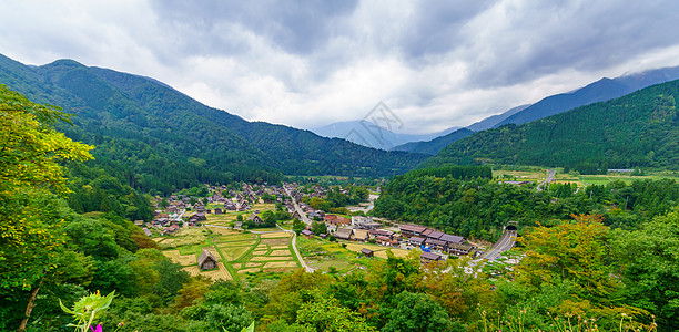 白川的Ogimachi村图片