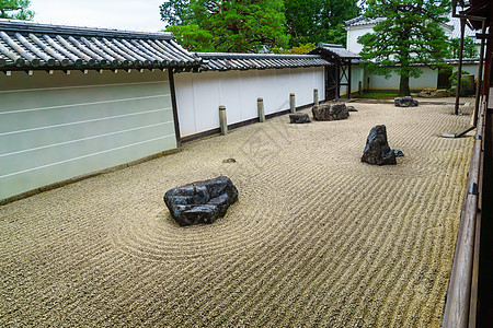 京都南津济寺院岩园花园岩石寺庙建筑地标观光建筑学宗教旅行历史性图片