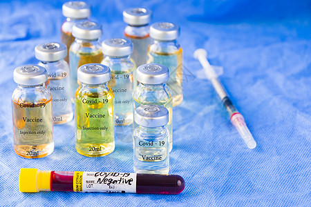 Corona病毒和Covid  19种安普莱斯新疫苗 不同品种的疫苗背景治疗情况安瓶剂量药物诊所感染药店注射图片