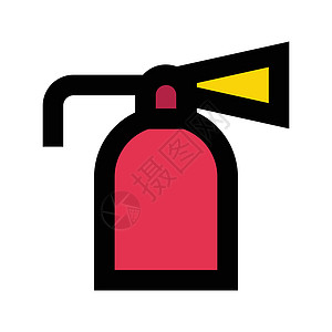 天然气气体安全圆柱帮助危险泡沫标签事故火焰预防烧伤图片