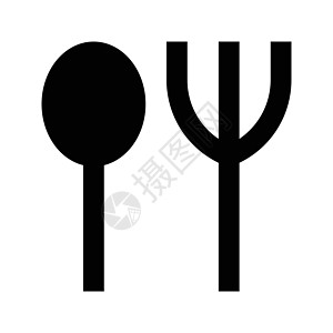 勺子菜单用具桌子酒店咖啡店宴会餐厅白色食物厨房背景图片