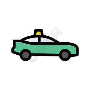 计程出租车车辆汽车司机商业运输民众机器街道标识白色背景图片