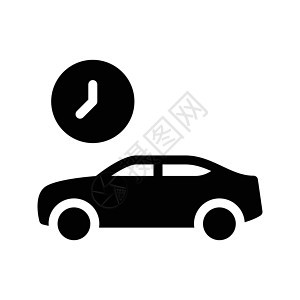 计程出租车标识车辆机器商业运输汽车插图司机旅行白色背景图片