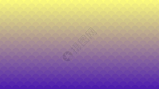 带有小圆圈的黄色紫色渐变矢量图案 最小值背景图片